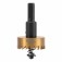 Serra copo para metal 35 mm revestimento em Nitreto de Tit�nio com suporte 