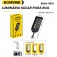 Lumin�ria solar led com sensor de movimento 6600mAh  - BOM-4214