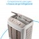 Climatizador de ar evaporativo port�til 107 Watts 45L 40m� - Big Air  220V