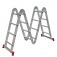 Escada multifuncional de alum�nio 4 x 5 com 20 degraus 13 em 1 - ESC0294