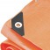 Lona refor�ada de polietileno laranja 2 m x 2 m 