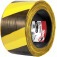 Fita para demarcao zebrada 70 mm x 100 metros
