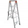 Escada Dobrvel Palito de alumnio 4 degraus - N24035517