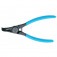 Alicate para an�is externos bico curvo 4