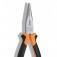 Alicate bico meia cana longo reto 8