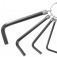 Jogo de chave allen com argola 1,5 a 8 mm com 8 peas