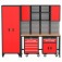 Arm�rio modular para oficina vermelho - 1205100650