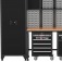 Arm�rio modular para oficina preto - 1205100652