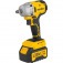 Chave de impacto a bateria 20V encaixe de 1/2