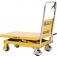 Mesa hidr�ulica pantogr�fica capacidade 500 Kg com roda de PU - MPP 500