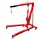 Guincho hidr�ulico dobr�vel 2T com prolongador rodagem de ferro