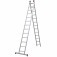 Escada de alum�nio extens�vel 3,81 x 6,54 m 2 x 13 degraus - ESC0622
