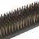 Escova de a�o carbono manual sem cabo 177 x 55 mm
