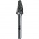 Lima rotativa endurecida c�nica redonda 10 x 25 mm haste 6 mm - 23.222