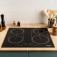 Cooktop de induo 4 bocas 7000W display digital touch - CTI-03  220V