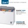 Freezer e Refrigerador Horizontal 308L branco - FHZ-01-W320  220V