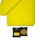 Toalha de microfibra para secagem automotiva 60 x 40 cm amarelo - 25239