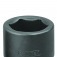 Soquete sextavado de impacto 10 mm com encaixe de 1/2