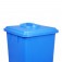Cesto coletor de lixo 100L tampa flip top sem adesivo - CD12AZ