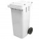 Cesto de lixo gari 120L sem adesivo com rodas de 200mm - C120BR