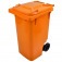 Cesto de lixo gari 240L com rodas de 200 mm sem pedal - C240LJ