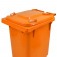 Cesto de lixo gari 240L com rodas de 200 mm sem pedal - C240LJ