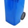 Cesto de lixo gari 240L com rodas de 300 mm sem pedal - C241AZ