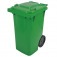 Cesto de lixo gari 240L com rodas de 300 mm sem pedal - C241VD