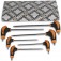 Jogo de chave hexalobular tipo L com cabo T 6 pe�as - BW 97TTX/S6
