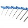 Jogo de chave allen cabo T 2 a 10 mm 9 pe�as - 42T-9M