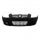 Para-choque Celta e Prisma 2007 a 2011 dianteiro preto liso - 1739