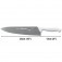 Faca para carne triangular larga 10
