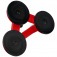 Ventosa tripla pl�stica em ABS capacidade 120 kg - 87515655