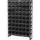 Estante met�lica com 54 gavetas preta n� 5 - 61.27.054.571
