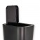 Lixeira pl�stica push click 12 litros com tampa