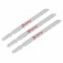 L�mina serra tico-tico 75 mm 21 dentes para madeira 3 pe�as - 781509