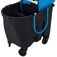 Balde espremedor Due 30L azul e preto