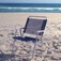 Cadeira de praia em alum�nio dobr�vel azul - CAD0410