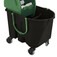 Balde espremedor Due 30L verde e preto