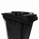 Lixeira pl�stica 120 litros com pedal e rodas