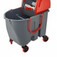 Balde espremedor Due 30L vermelho e cinza - Tonk