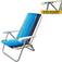 Cadeira de praia dobr�vel em 4 posi��es - CAD0641