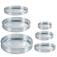 Kit de peneiras em a�o inox 13 a 24 cm com 6 pe�as - BFH1562