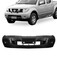 Para-choque Frontier 2008 a 2013 dianteiro preto liso com e sem furo para farol - 9210