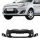 Para-choque Fiesta Hatch/Sedan 2011 a 2014 dianteiro preto liso - 2586K