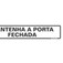 Placa sinalizadora em poliestireno Mantenha a Porta Fechada - 200AW