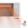 Aquecedor el�trico digital convector 2000W para piso e parede Comfort Heat - EAQ04  220V