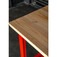 Bancada aberta 1500 x 600 mm com 1 gaveta tampo de madeira pinus - RLL-200