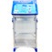 Escada banqueta de alum�nio 2 degraus + patamar - 40000/001