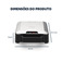 Sanduicheira Grill antiaderente 1000W Inox - OSAN500  110V